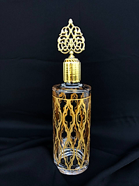 Tekli Kolonya Şişesi Gravür Sarı Damla