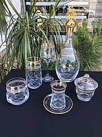 31 PARÇA LÜKS ÇEYİZ SETİ BANT 3 ÇİZGİ KAPİTONE ALTIN   +ŞEKERLİK HEDİYELİ