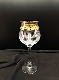 6'lı 458 Ayaklı Bardak Gravür Bant Sürsil Serisi