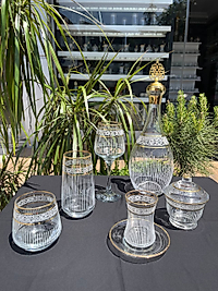 31 PARÇA LÜKS ÇEYİZ SETİ GRAVÜR BANT 3 ÇİZGİ ALTIN GÜNEŞ +ŞEKERLİK HEDİYELİ