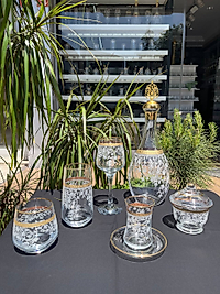 31 PARÇA LÜKS ÇEYİZ SETİ GRAVÜR BANT ALTIN PANTO     +ŞEKERLİK HEDİYELİ