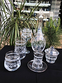 31 PARÇA LÜKS ÇEYİZ SETİ GRAVÜR PLATİN BANT SALKIM  +ŞEKERLİK HEDİYELİ