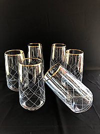 6'LI LAV 376  MEŞRUBAT BARDAĞI GRAVÜR