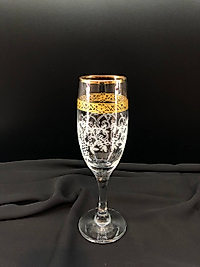 6'lı 535 Ayaklı Kahve Yanı Bardak Ağız Yaldız Gravür Bant Sürsil Serisi