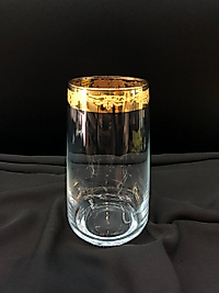 6'lı 376 Bardak Ağız Kaplama Altın ve Platin serisi